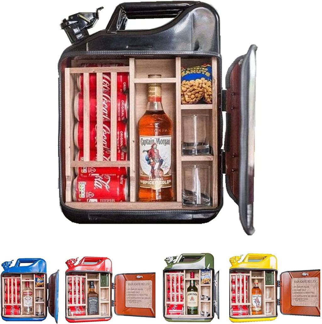 Pack of 2 Black Whiskey Bar Cabinet I9753