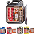 Pack of 2 Black Whiskey Bar Cabinet I9753