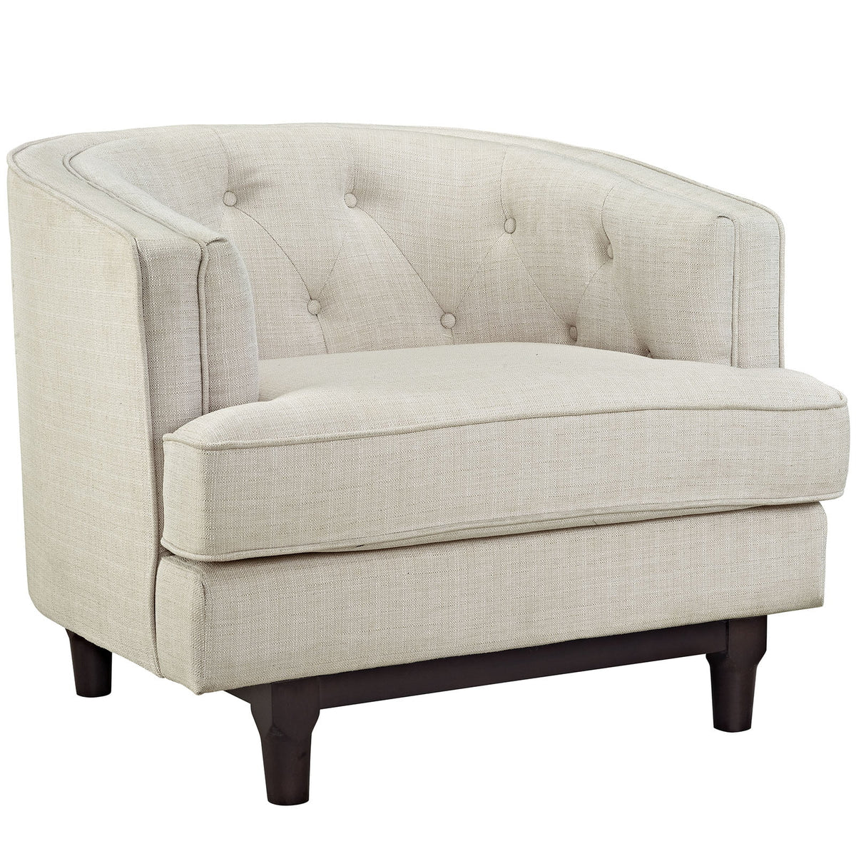 Beige Fabric Sofa Set of Three Z80120