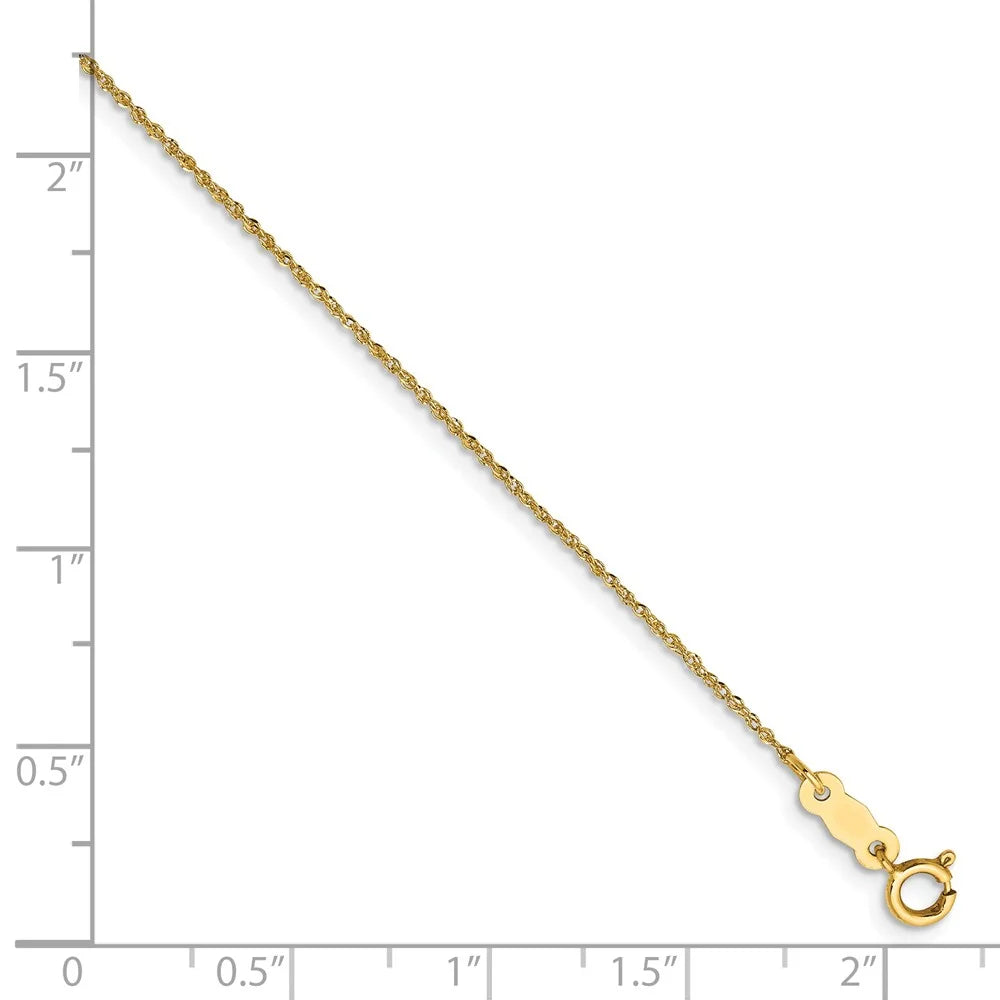 14kt Yellow Gold 20 inch Ropa Chain V84421
