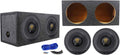 10" 6400 Watt Car Subwoofers with Sealed Sub Box Enclosure J8948