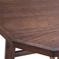 Burnt Caramel Finish Wood End Table V83942