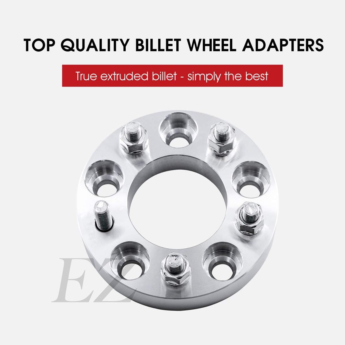 2 Wheel Adapters 5x5.5 to 5 Lug 5" Thickness 1.5 Inch V80822