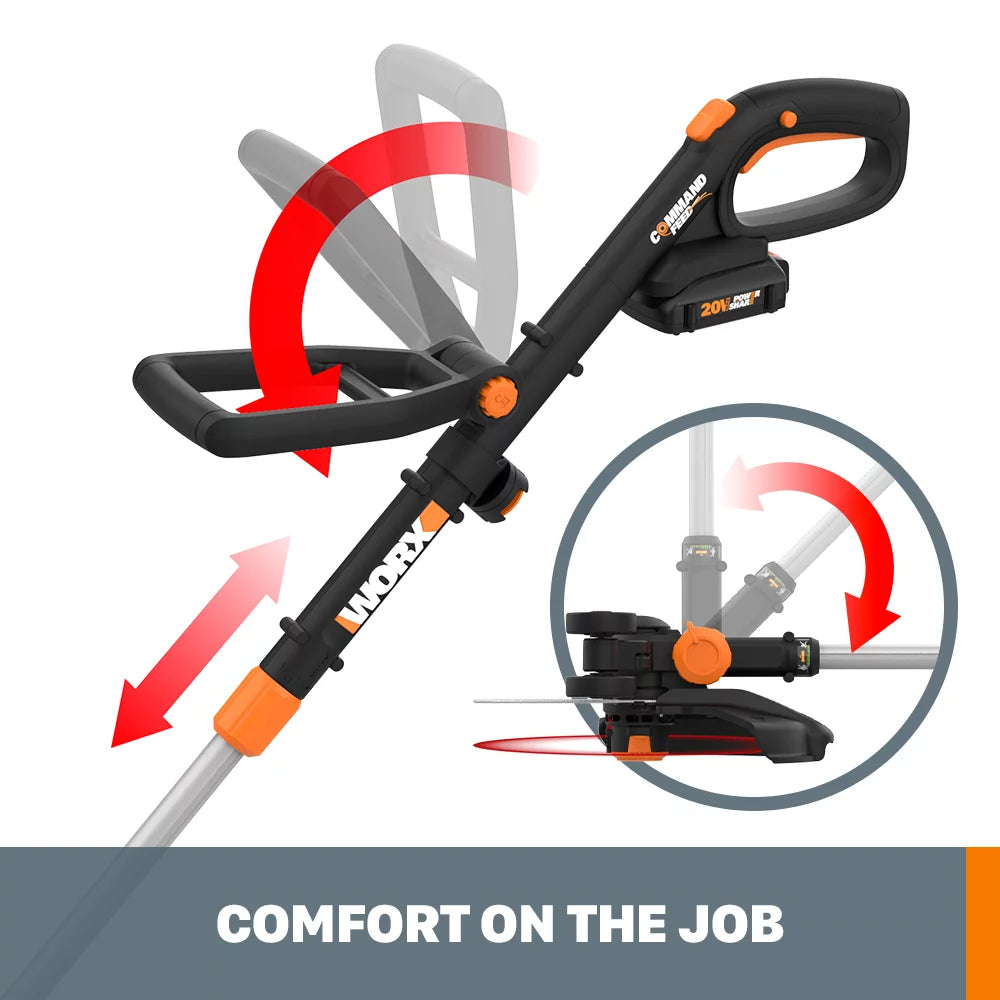20V Cordless String Trimmer & Leaf Blower Combo Kit H383464
