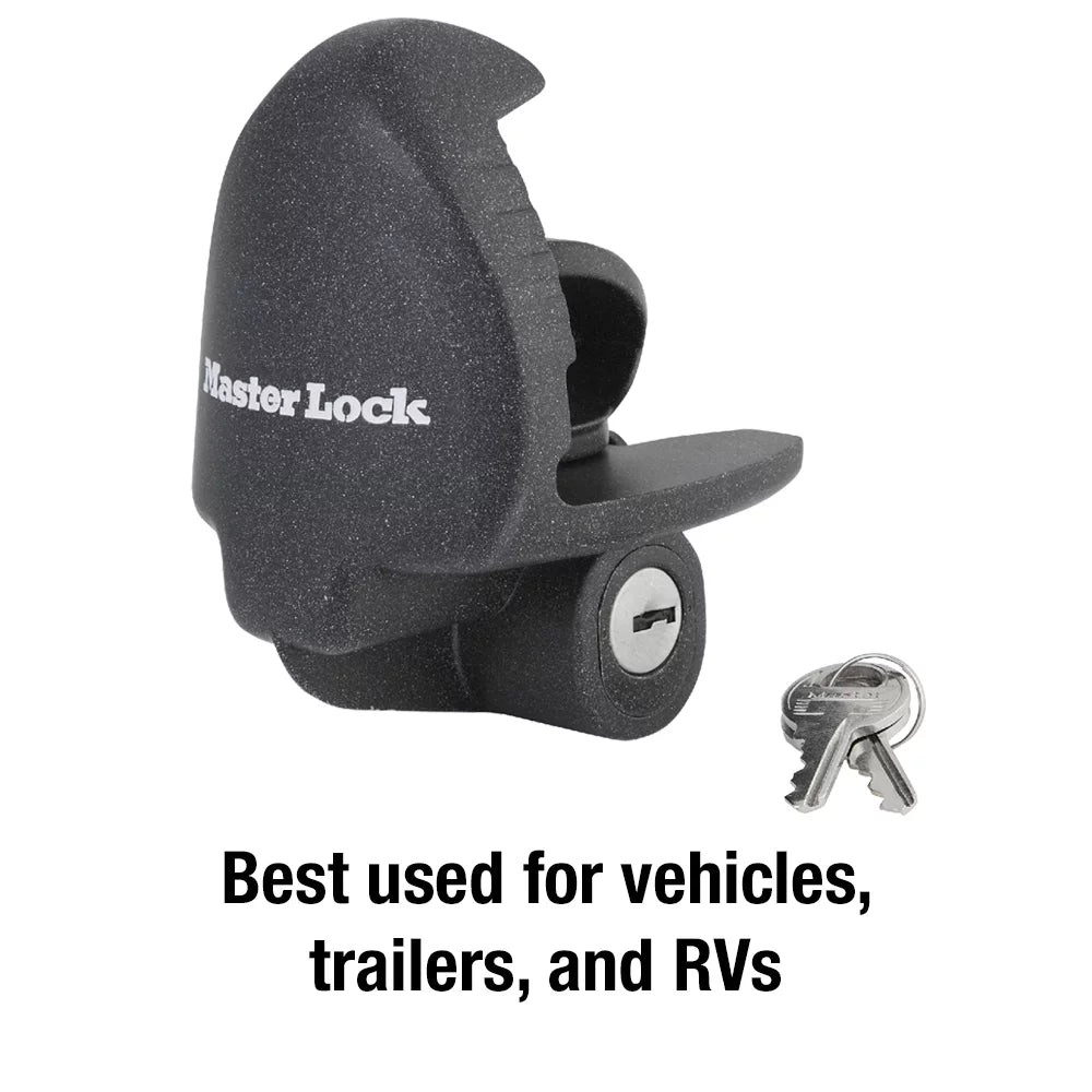 Black Universal Trailer Hitch Lock Z450