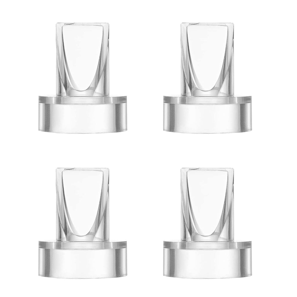 4 pc Duckbill Valves for Wearable Breast Pumps V8267