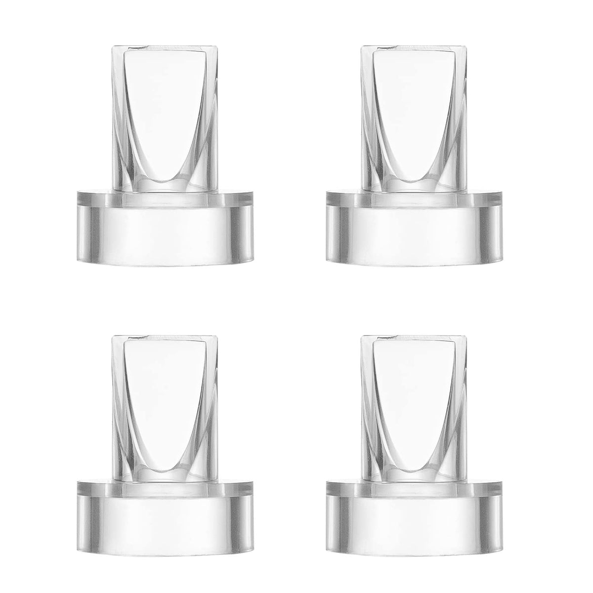 4 pc Duckbill Valves for Wearable Breast Pumps V8267