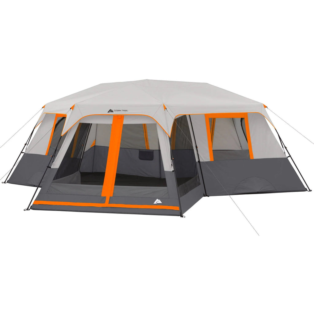 20' x 18' 12-Person 3-Room Instant Cabin Tent with Screen Room L749