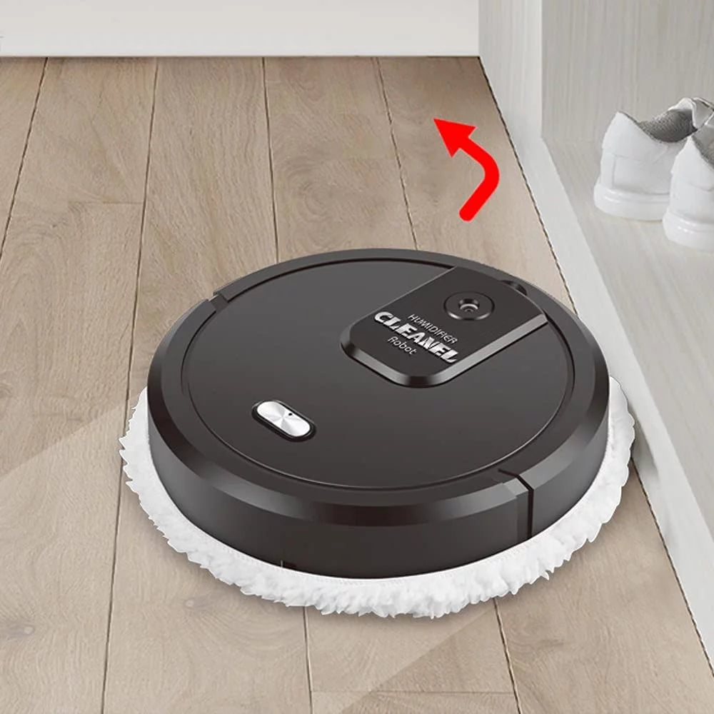 Robot Cleaner Wet+Dry Smart Mopping Machine USB Charging G9077
