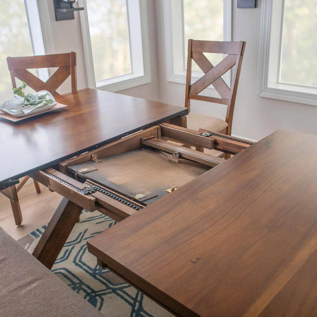 72" Dining Table with Extension Leaf X8080