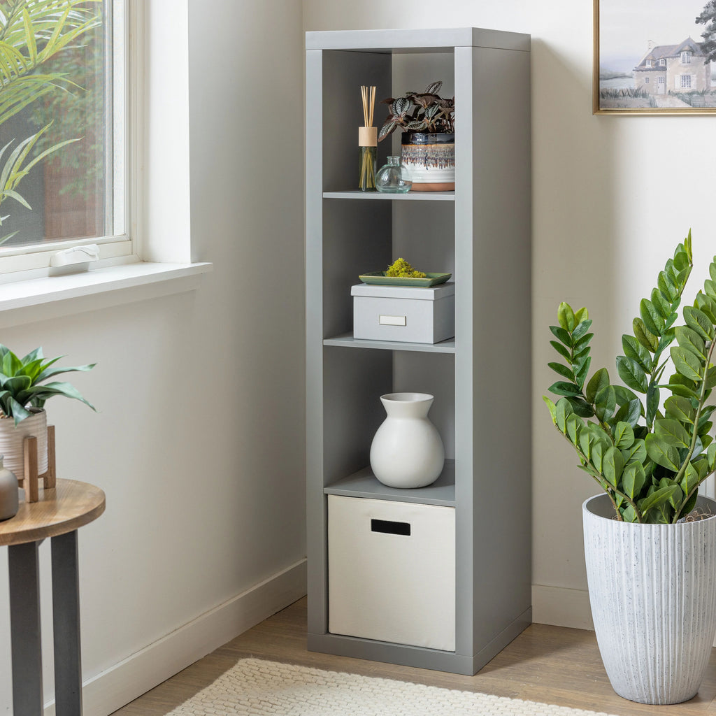 4-Cube Vertical Storage Organizer White T152303
