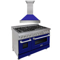 48 in. Dual Fuel Range with Range Hood Appliance Package O599354