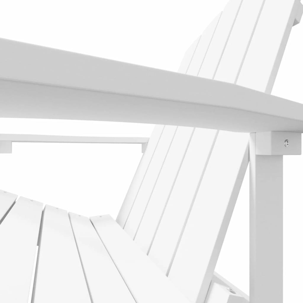 HDPE Outdoor Fire Pit Chair with Footstool U152500