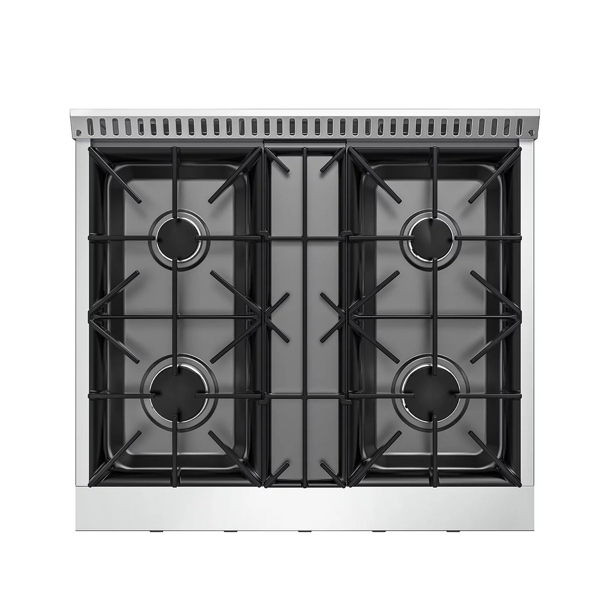 30 in. 4.2 cu. ft. Slide-In Single Oven Gas Range with 4 Sealed Burners Stainless Steel F88205