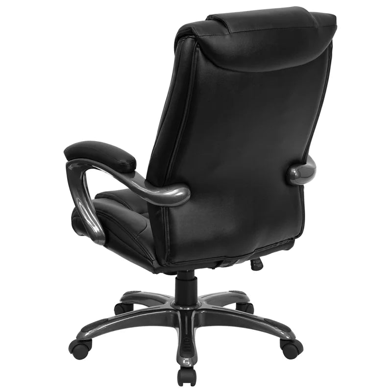 Black LeatherSoft High Back Ergonomic Office Chair E241