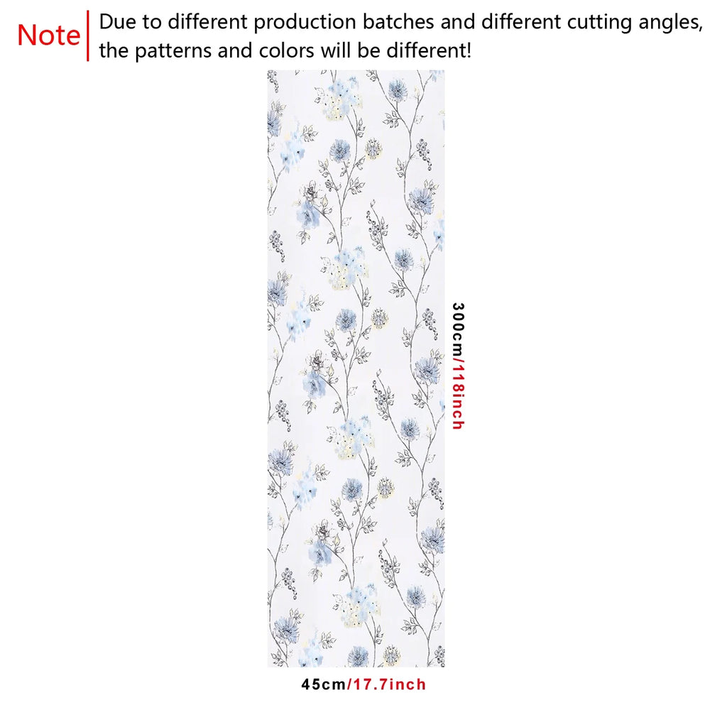 Green Plant Retro Leaf Flower Waterproof Peel And Stick Wallpaper W409698