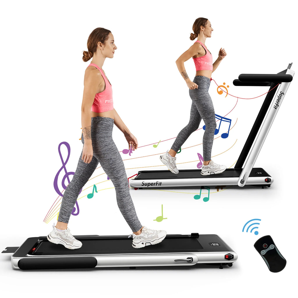 2.25HP Folding Treadmill with Remote Control C386064