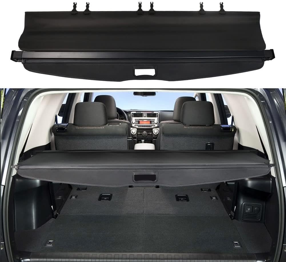 Black Retractable Trunk Shade O621