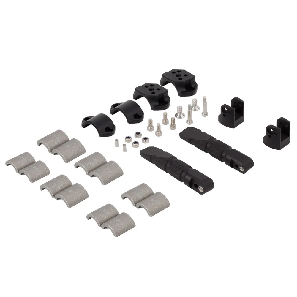 360 Rotatable Motorcycle Highway Crash Bar Foot Pegs N67180