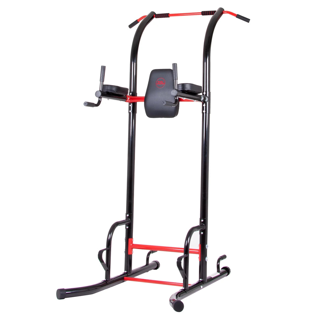 5-Station Power Tower with Pull Up, Push up, Dip Bars I842