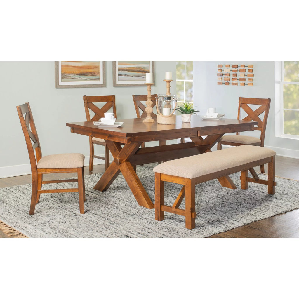 72" Dining Table with Extension Leaf X8080