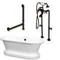 Acrylic Double Ended Pedestal Bath Tub D43020