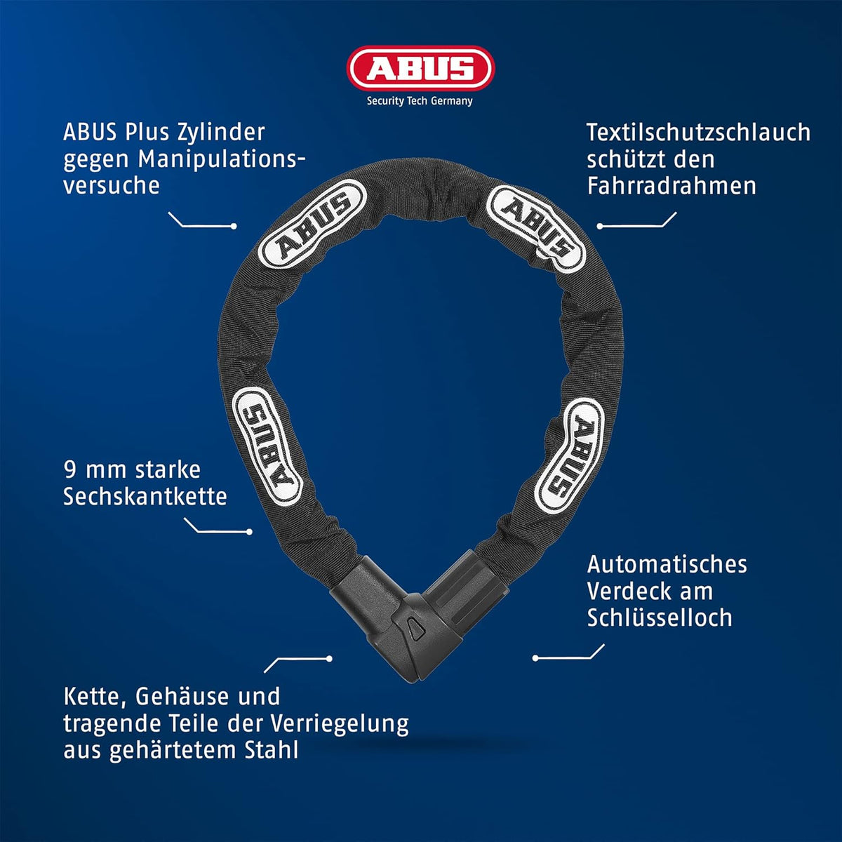 Chain 1010 Key City Bike Lock Pack of 2 X396393