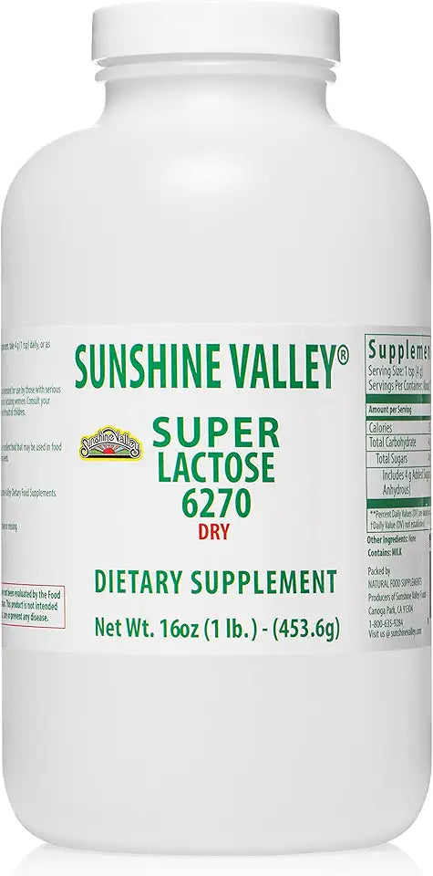 Lactose Dry Powder 16 oz I56268