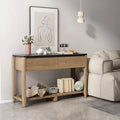 47 Inch Double Drawers Console Table I88643