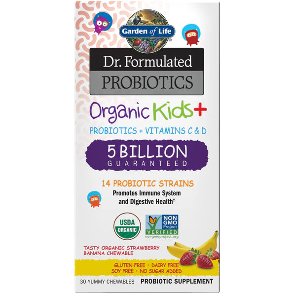 Organic Kids Probiotics 30 Chews L37128