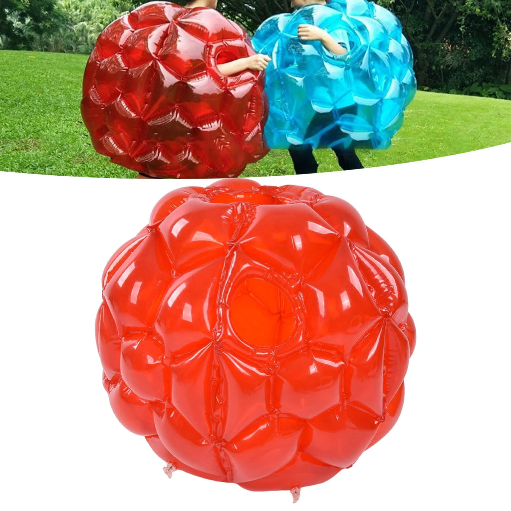 Inflatable Bumper Ball 23.6inch Foldable Portable Body Bubble Ball E83379