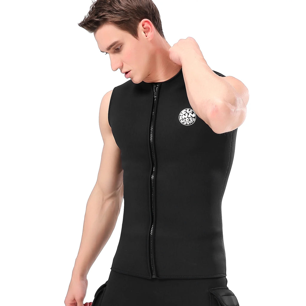 3mm Neoprene Thermal Sleeveless Wetsuit Vest G16656