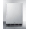 24 in. Stainless Steel Outdoor Built-in Refrigerator with Lock D81781
