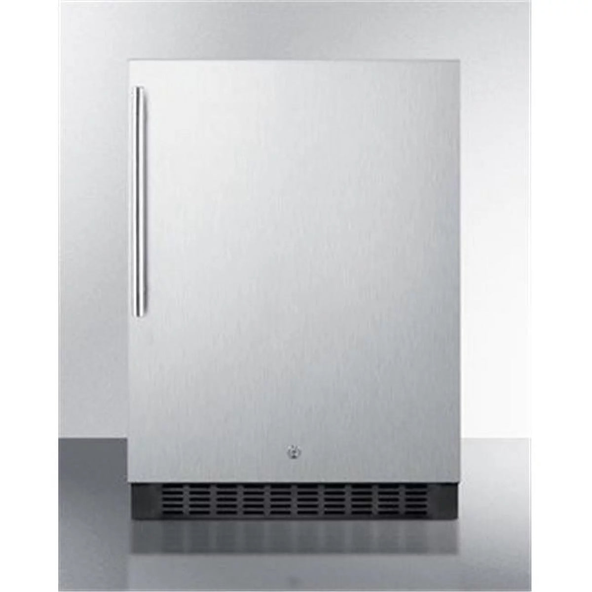 24 in. Stainless Steel Outdoor Built-in Refrigerator with Lock D81781
