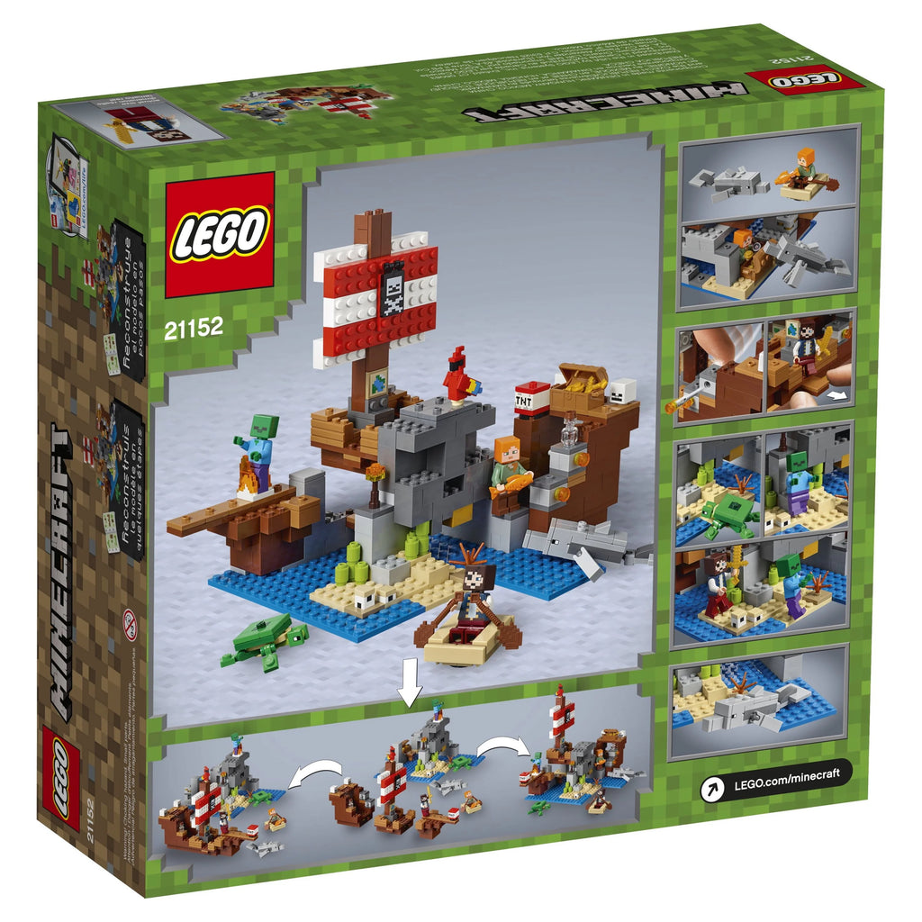 Pirate Ship Boat Building Toy Kit 386 Pieces S8850