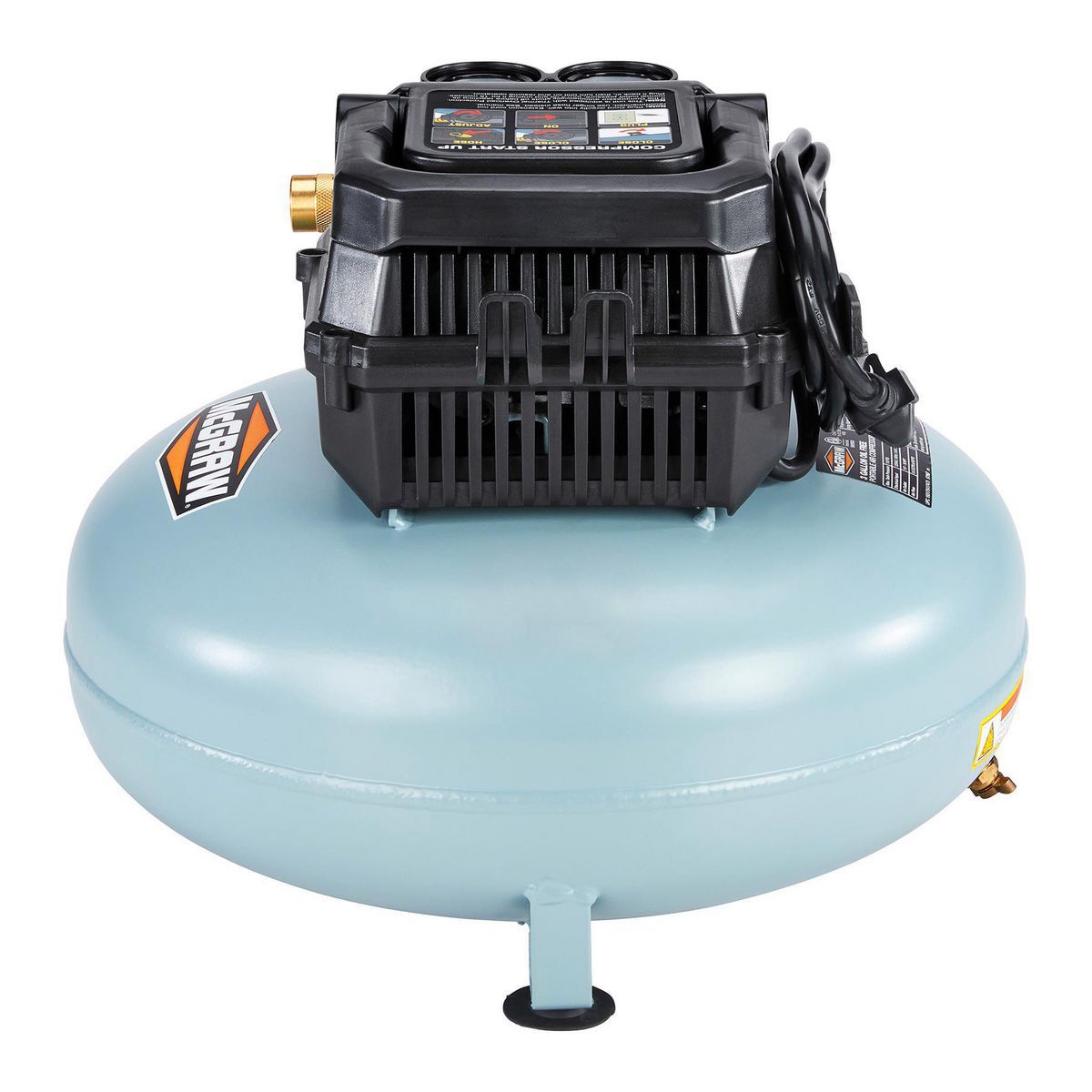 3 Gallon 110 PSI Pancake Air Compressor V96397