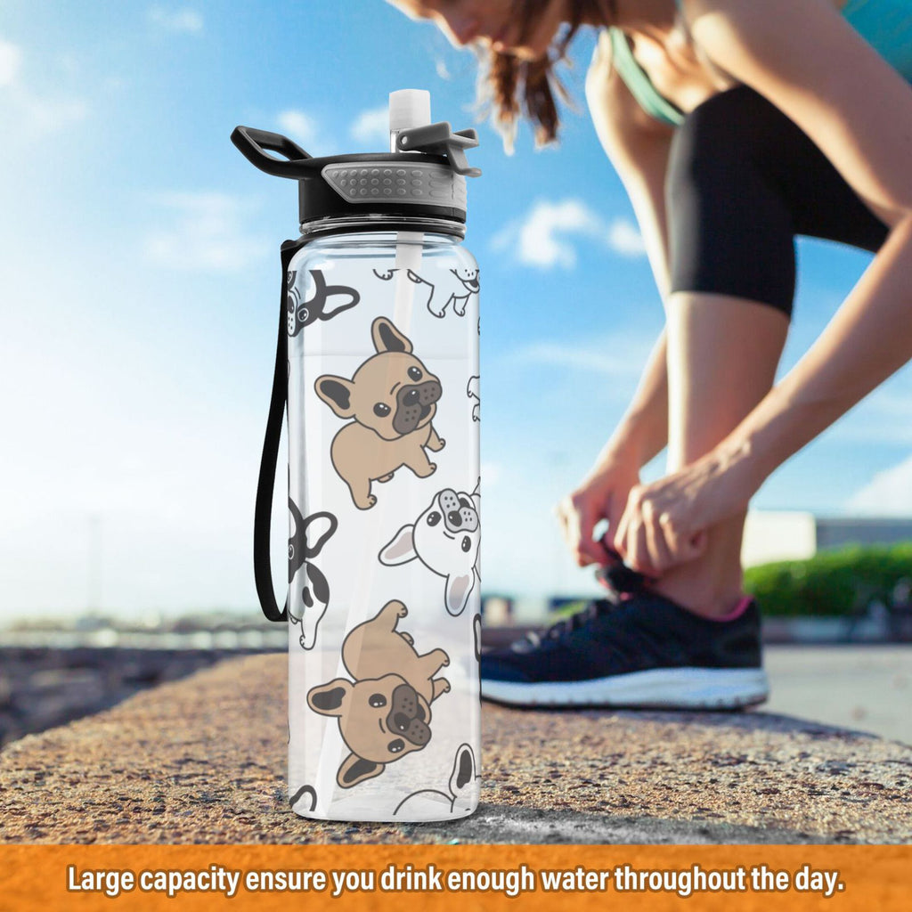 32oz Leakproof Tritan Water Bottle with Straw N79933