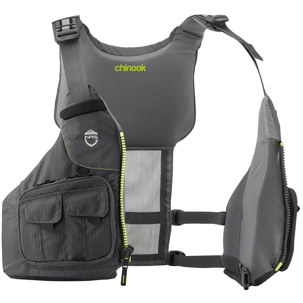 Charcoal Large/XL Fishing Kayak Lifejacket W661