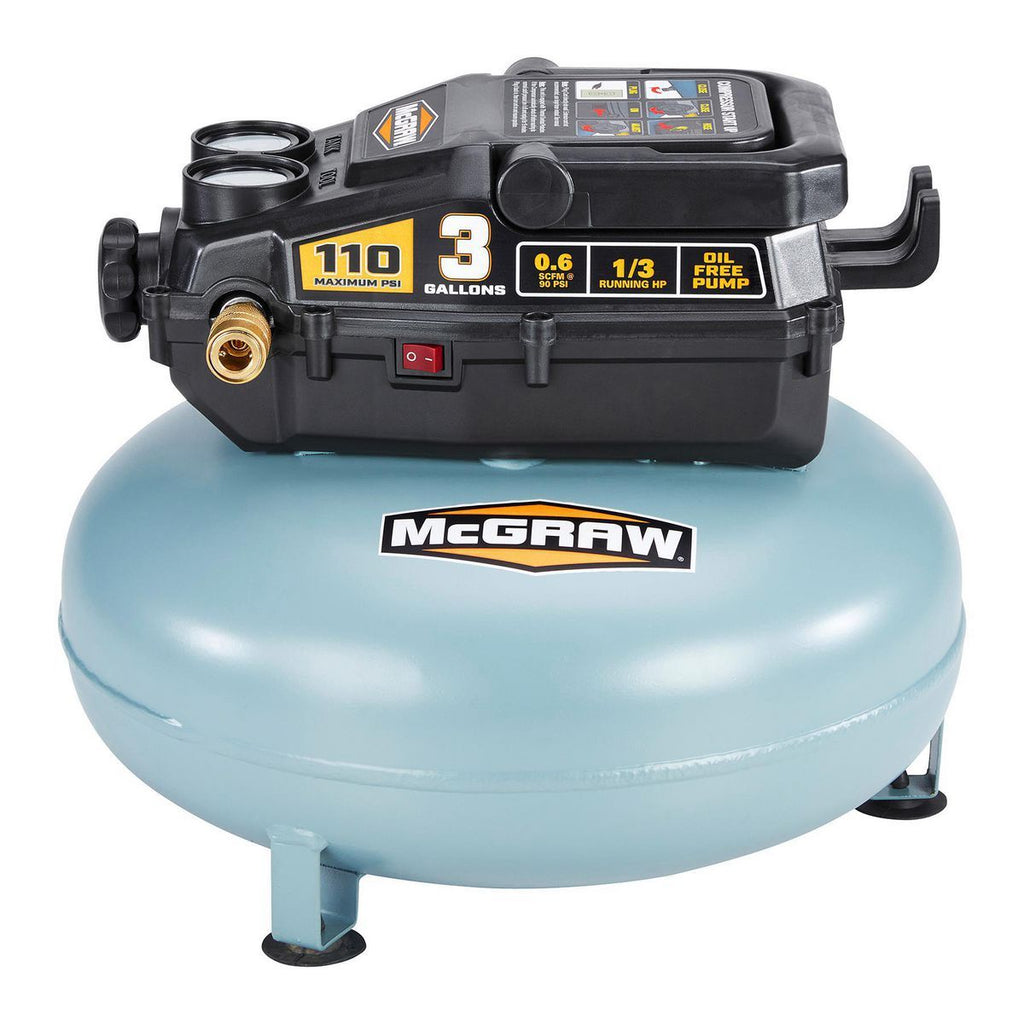 3 Gallon 110 PSI Pancake Air Compressor V96397