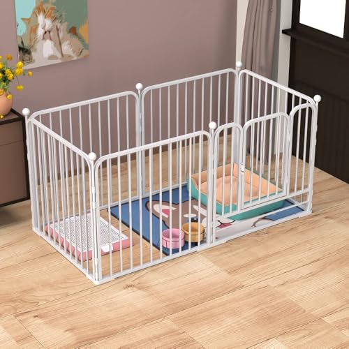 White Heavy Duty Dog Playpen P50974