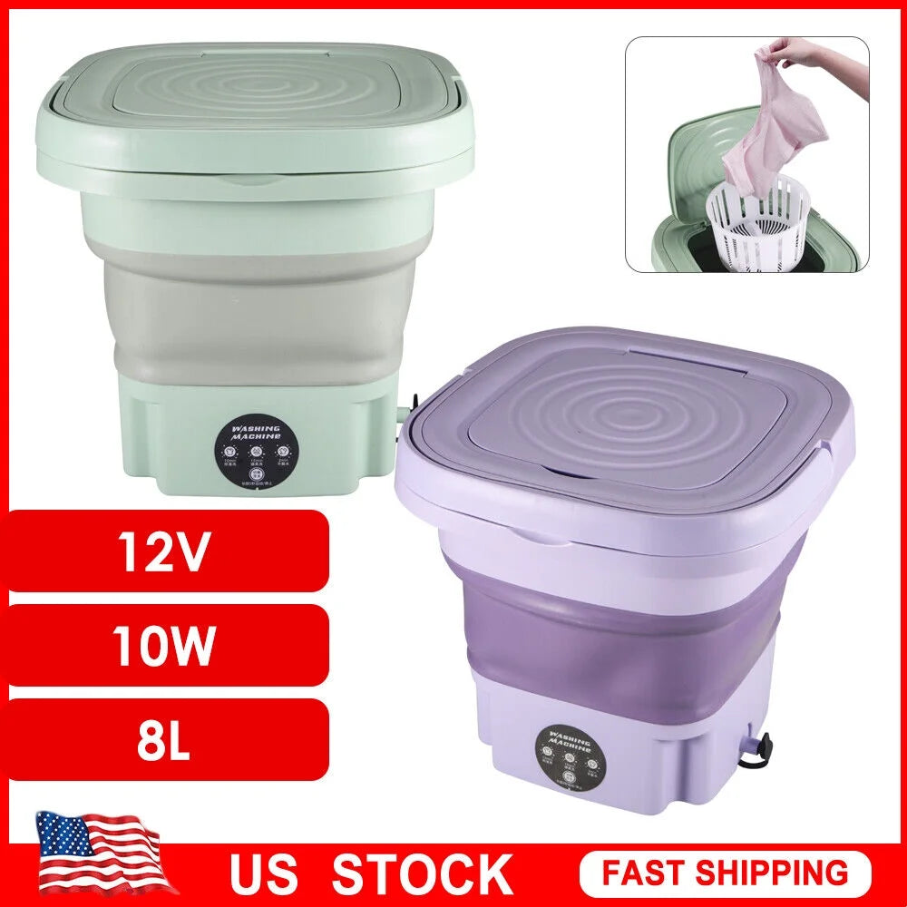 8L Foldable Mini Laundry Washer T921463
