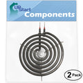 2-Pack 6 inch 5 Turns Surface Burner Element for Range, Stove & Cooktop Z513