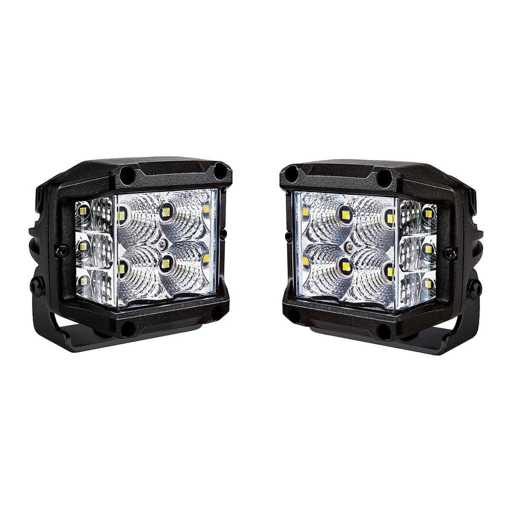 3 in. LED Flood with Sidelight, Pair I78094
