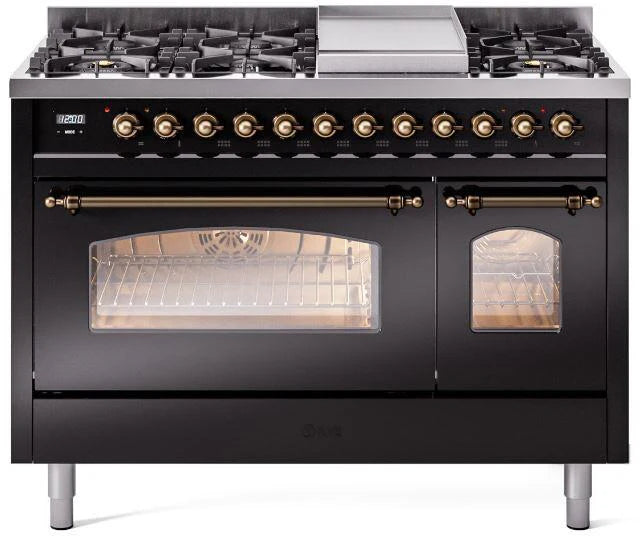 Black Dual Fuel Natural Gas Range Z601220