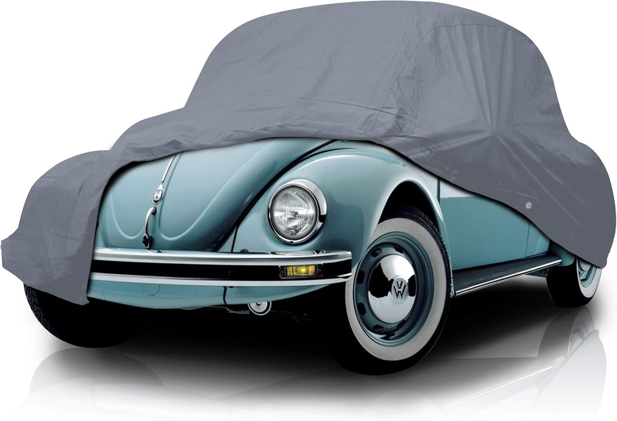 5 Layer Car Cover for Volkswagen Super Beetle 1971-1980 Convertible 2-Door Semi Custom Fit S1601