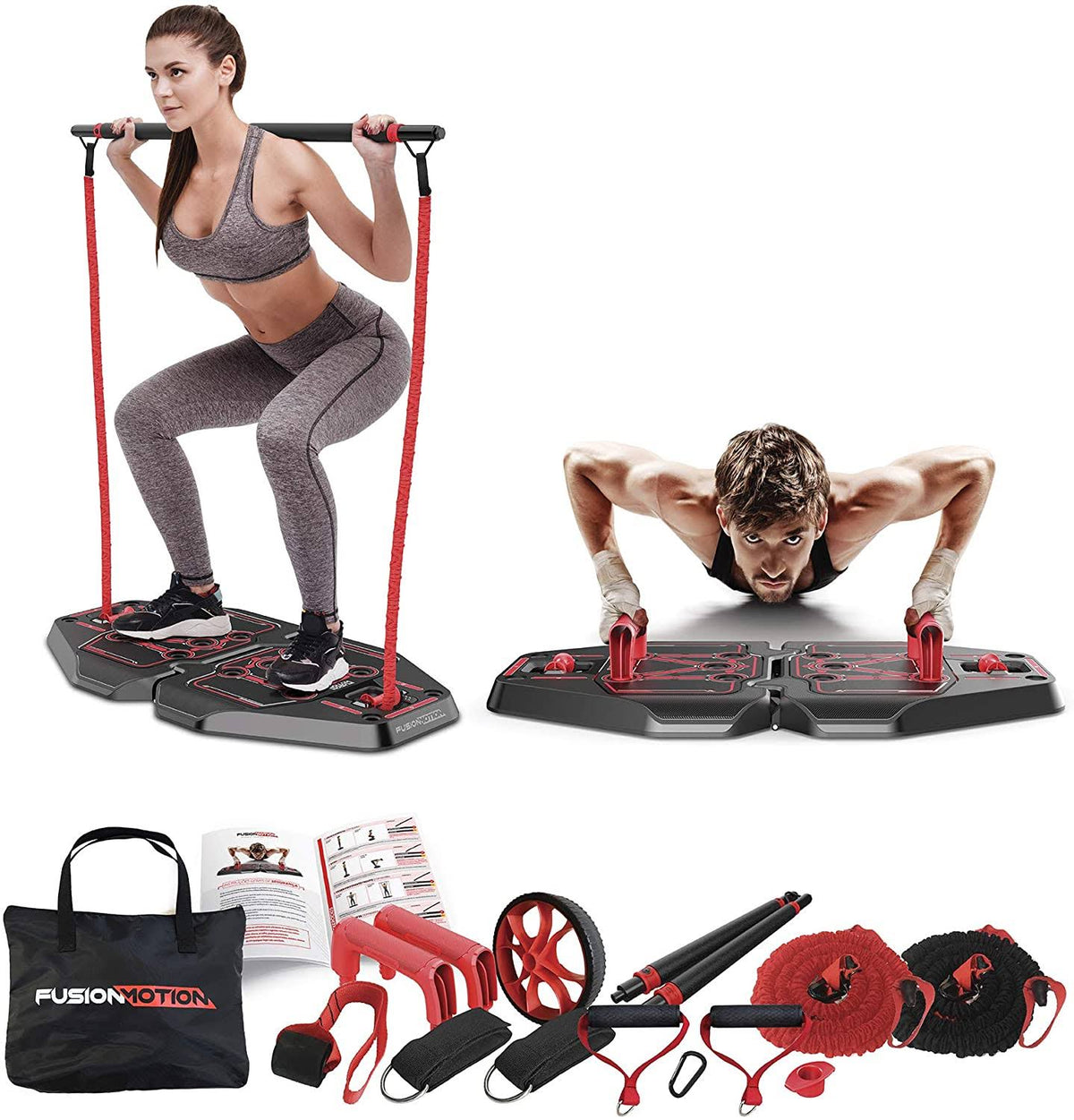Portable Gym with 8 Accessories G59846