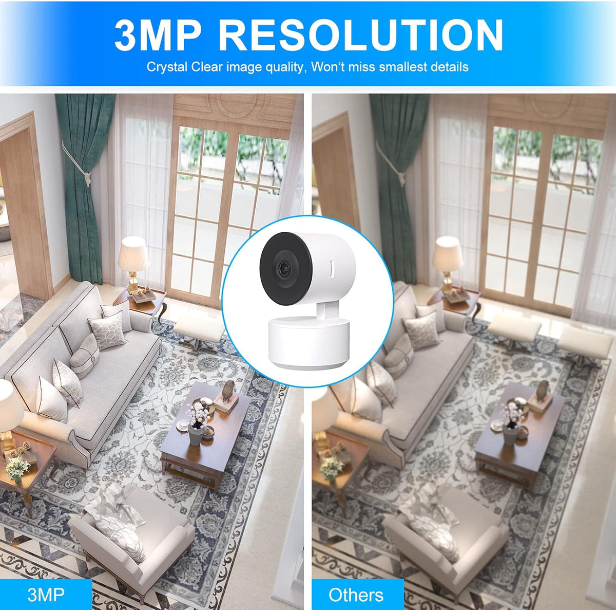 Indoor WiFi Security Camera with Infrared Night Vision and Motion Tracking L783