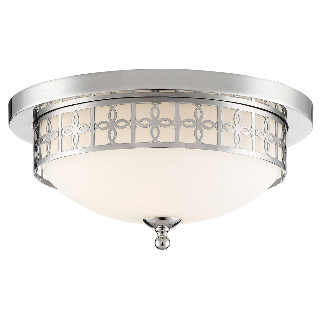 Polished Nickel 2 Light Ceiling Mount T444125