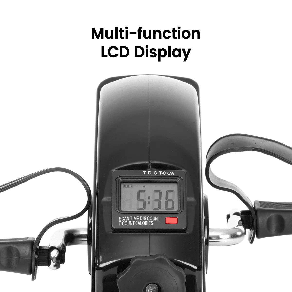 Black Adjustable Vertical Climber Exercise Machine F749072