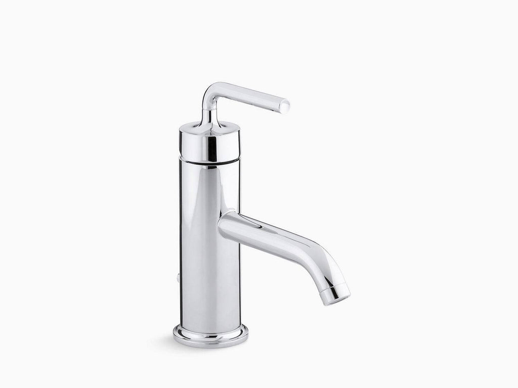 Single-Handle Bathroom Sink Faucet with Straight Lever Handle J13753